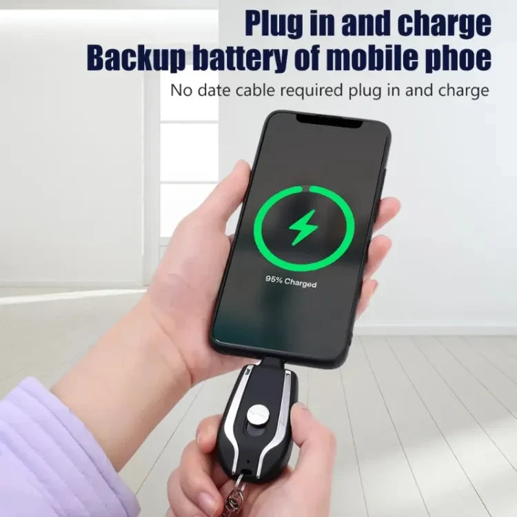 Mini Portable Key-chain Phone Charger For Emergency