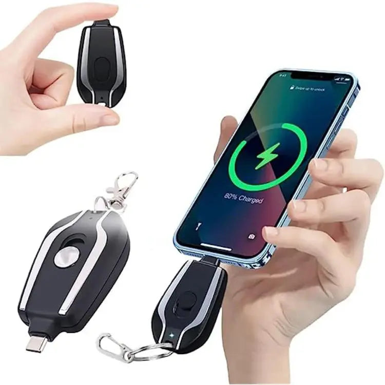 Mini Portable Key-chain Phone Charger For Emergency