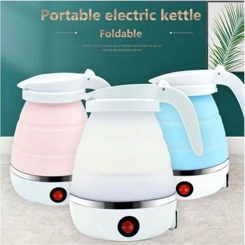 Electric portable and foldable kettle