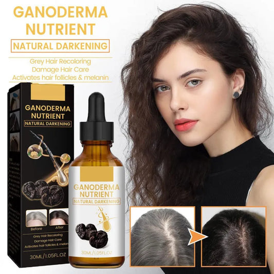 Natural Ganoderma Anti Greying Hair Darkening Serum for your Hair Care