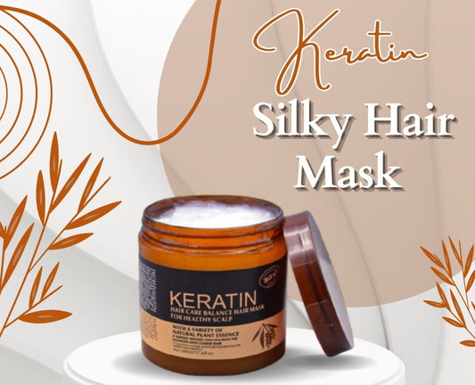 Imported Keratin Smoothing Hair Mask Revitalizing Cream & Hair Treatment for Silky Smooth Hair