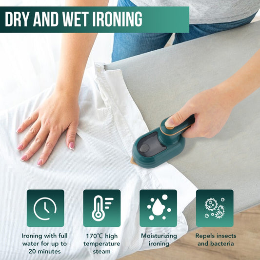 Portable Mini Electric Steam Iron Handheld Garment Steamer